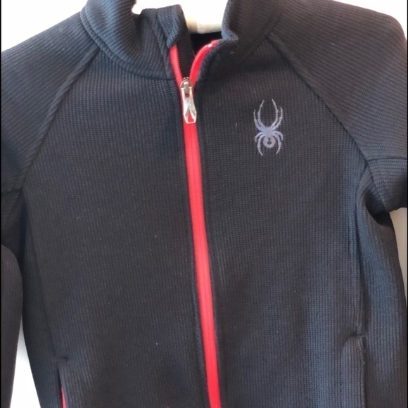 Spyder Full Zip Jacket For Boys Size S - Picture 5 of 16